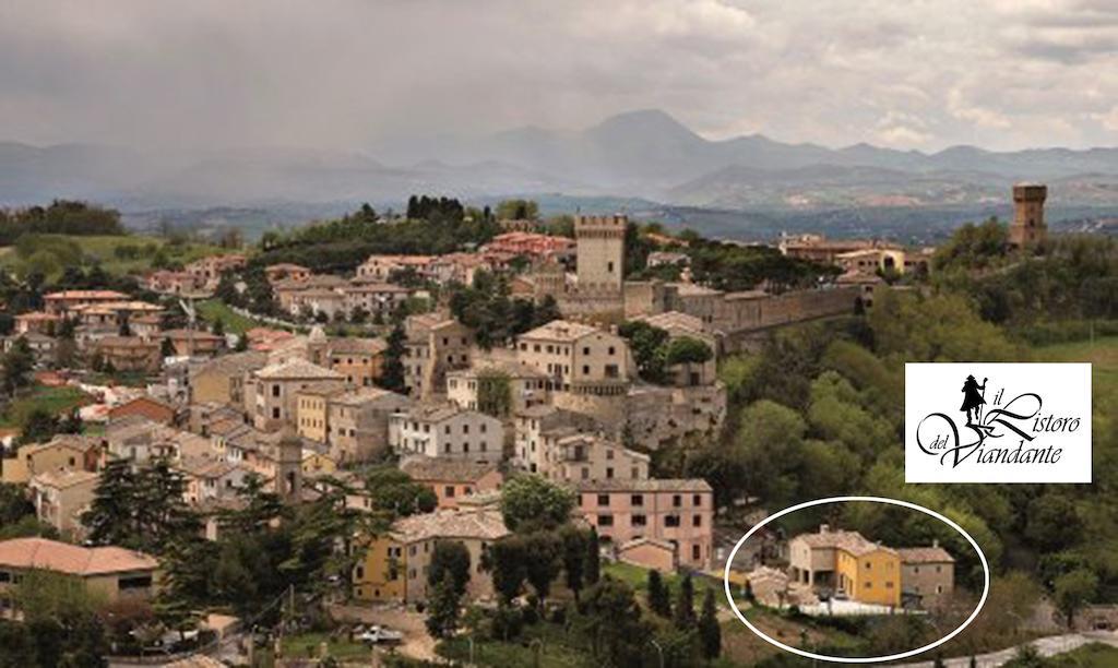Il Ristoro Del Viandante Hotel Offagna Kültér fotó
